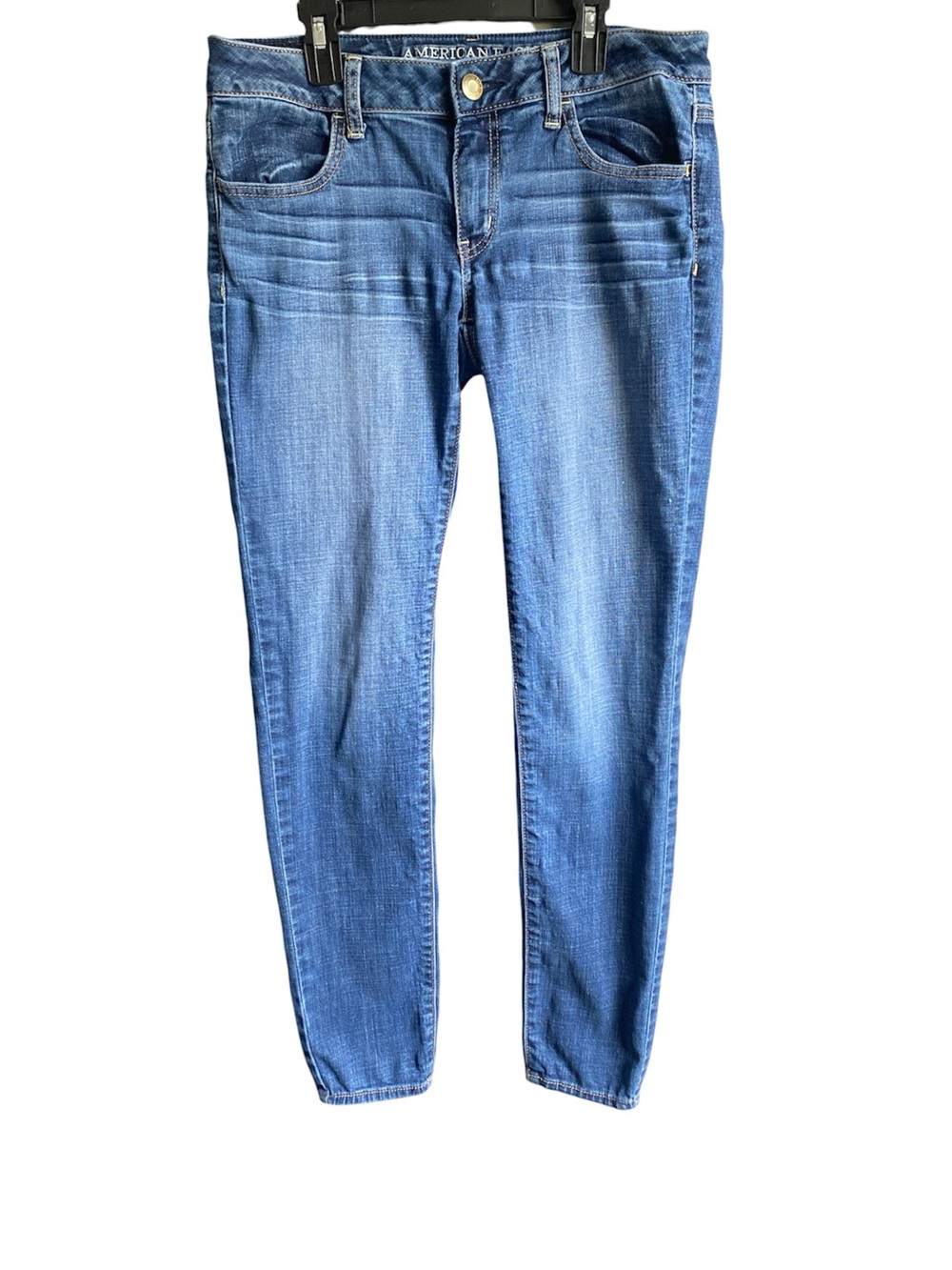 American Eagle Outfitters Medium Blue Skinny Jeans - Stretch Denim